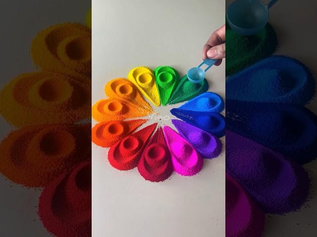 Rangoli designs for beginners #rangoli#rangolidesigns#rangoliforbeginners#shorts