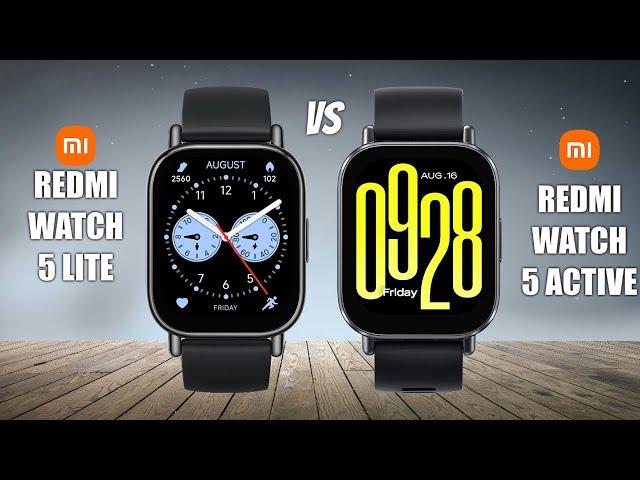 Redmi Watch 5 Lite VS Redmi Watch 5 Active