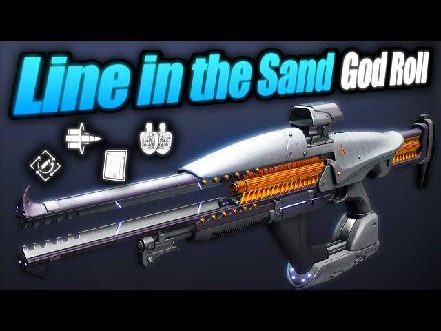 What is the NEW Line in the Sand Linear Fusion GOD ROLL? [Destiny 2 God Roll Guide]