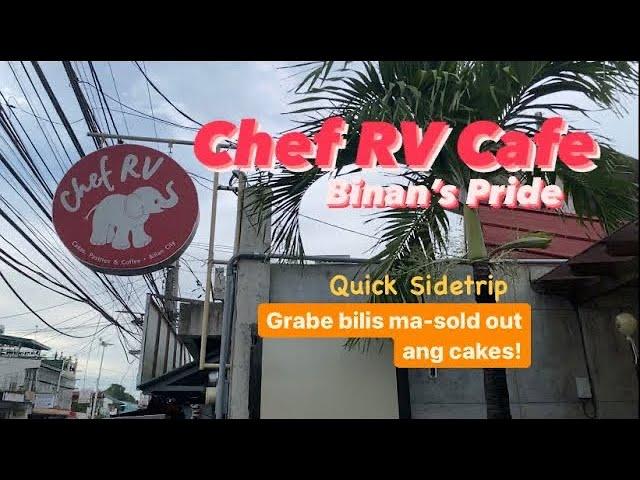 Chef RV Cafe, a Quick Visit to One of Biñan’s Pride in Laguna, Philippines