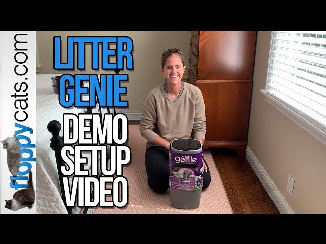 Litter Genie Demo Setup Video - How to Use Litter Genie Cat Disposal System