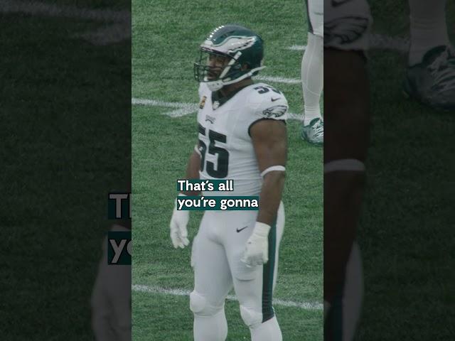 Nobody trash talks like Brandon Graham & he's been doing it for 200 games  #shorts