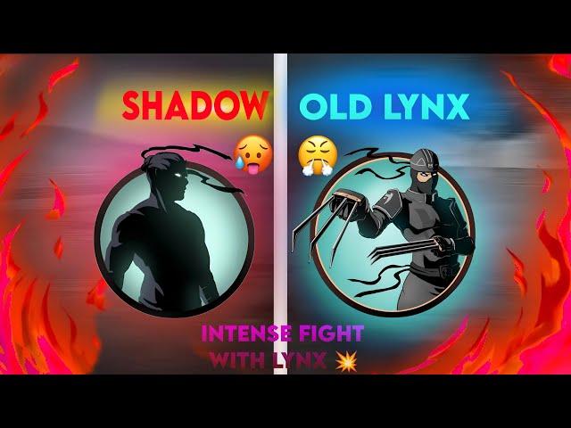 SHADOW FIGHT 2 :  SHADOW VS OLD BOSS LYNX  (IOS/ANDROID)