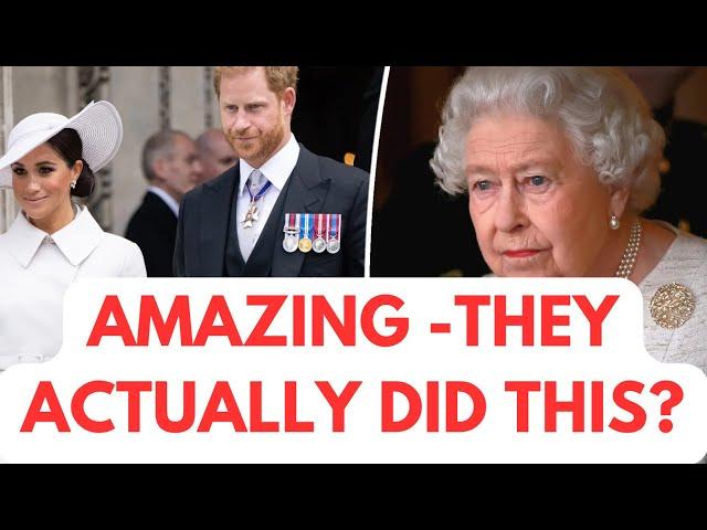 HARRY DID NOTHING MEGHAN STUNNED SENIOR ROYAL WITH THIS DEMAND .. #meghan #meghanmarkle #royal