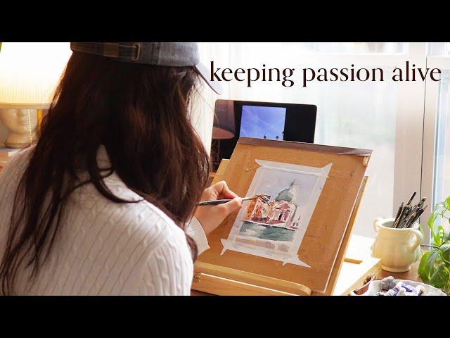 How I stay MOTIVATED to create️ Paint with Me + Q&A