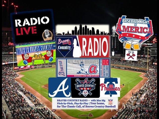 Atlanta Braves vs Philadelphia Phillies MLB LIVE Stream Braves Country | Play-By-Play & Watch Party