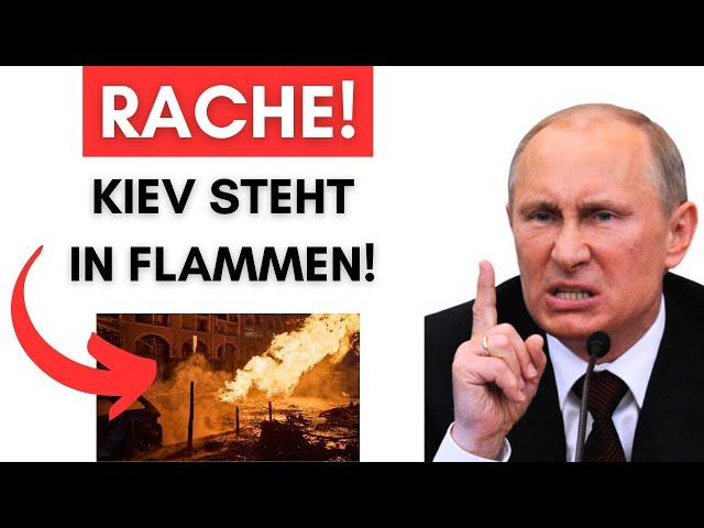 Heftige Eskalation: Riesiger Raketenangriff auf Millionenstadt Kiev!