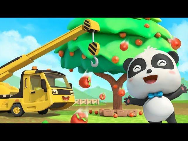 The Excavator Song | Construction Vehicles for Kids | Digger Cartoons | Super Rescue  Team | BabyBus