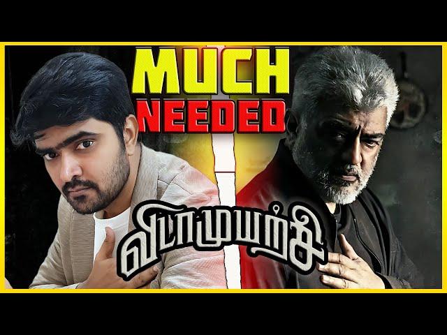 இது REVIEW இல்ல EMOTION | Vidaamuyarchi | Ajith Kumar | Trisha | Pathikichu | Anirudh | Song #ajith