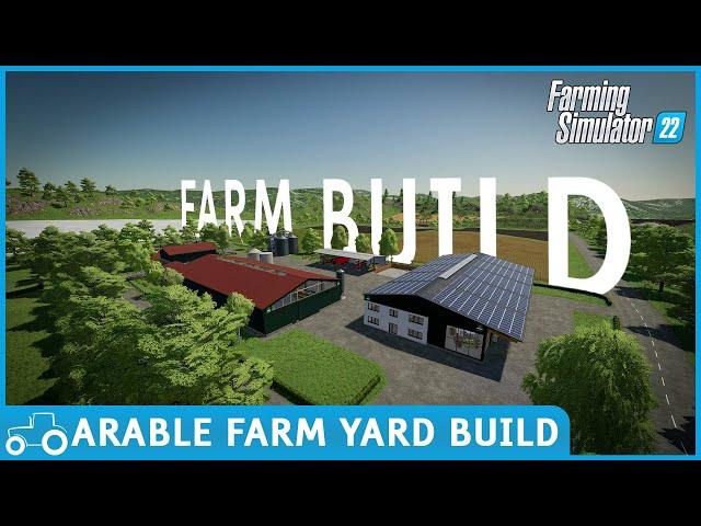 Building An Arable Farm Yard & Small Chicken Yard On Haut Beyleron FS22 Timelapse