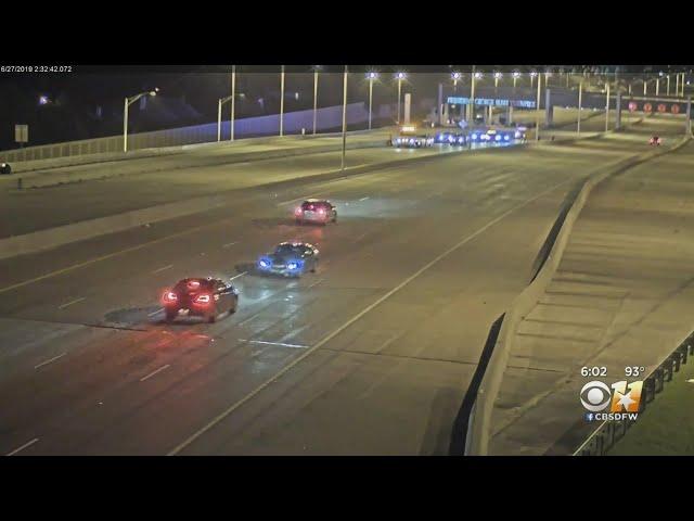 NTTA Traffic Cam Video Released Of Deadly Wrong-Way Crash On PGBT In Richardson