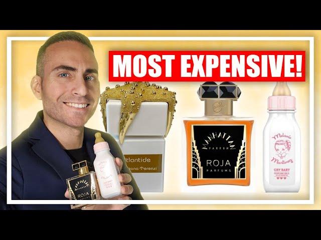 Top 10 MOST EXPENSIVE Fragrances in my Entire Collection!