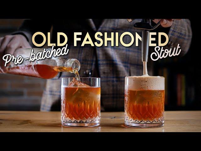 Make Amazing Cocktails Fast | Pre-Batched Old Fashioned