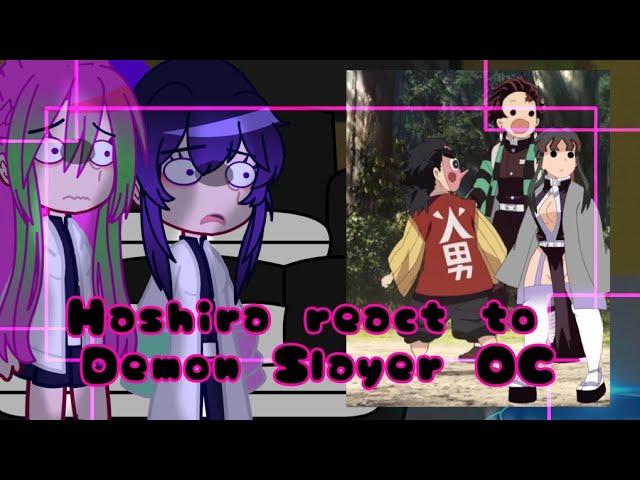 [] Hashira react to Demon Slayer OC [] Gachaclub [] Gacha Reaction []