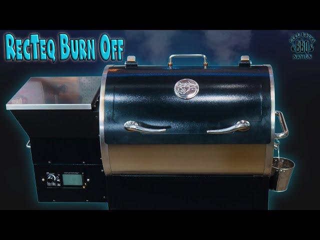 RecTeq 340 Pellet Grill Burn Off and Walk Around Review