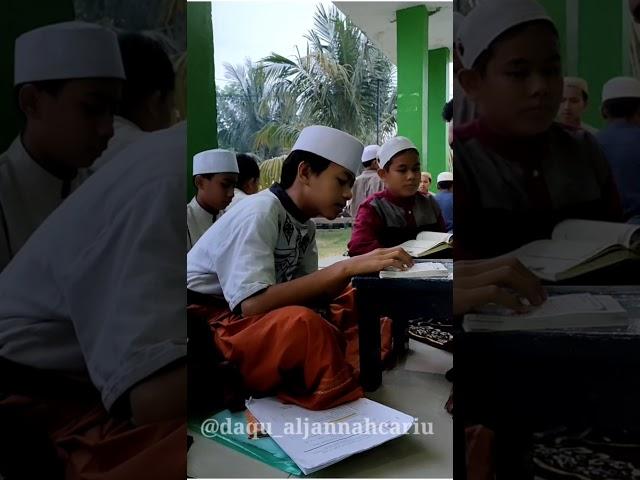 Suasana Menghafal Santri Daarul Qur'an Al Jannah