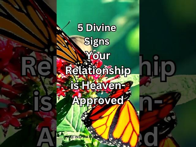 5 Divine Signs Your Relationship is Heaven-Approved #divine #divinesigns #heaven