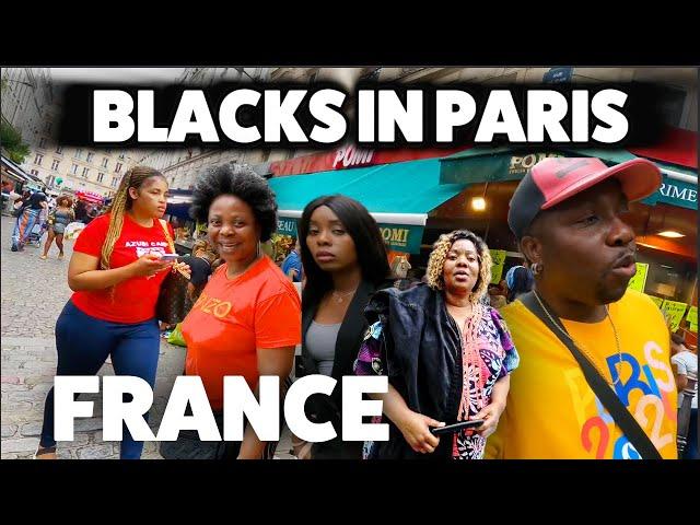 THE BLACK SIDE OF PARIS FRANCE THEY DON'T SHOW YOU!!!