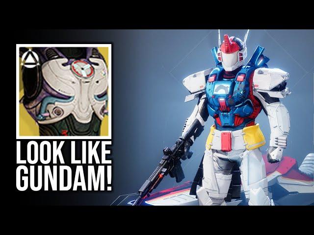 MAKE YOUR TITAN LOOK LIKE GUNDAM! - Destiny 2 The Final Shape