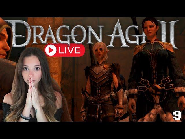 Deep Roads Time! | Let's Play Dragon Age 2 Blind Ep.9 | LIVE