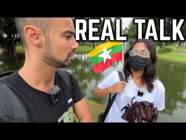 | Burmese Young Lady Tells The Truth About Myanmar's Current State