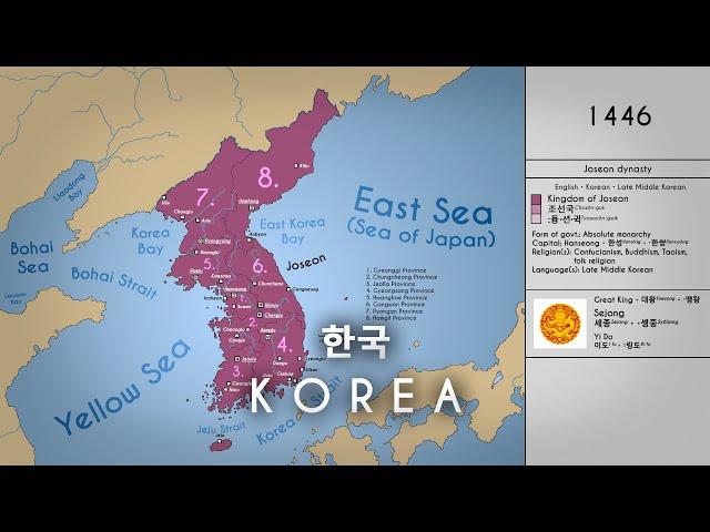  The History of Korea: Every Year