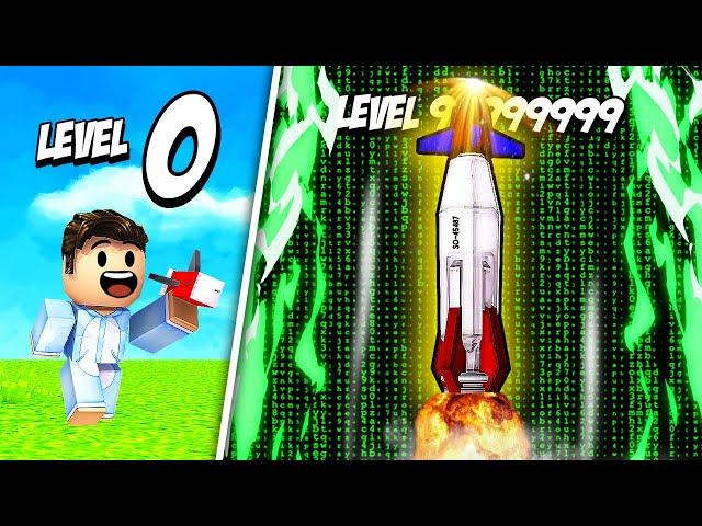 MAX LEVEL ROCKET EVOLUTION UNLOCKED? // Roblox Blast Off