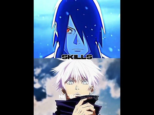 Sasuke vs Gojo #shorts #naruto #jjk