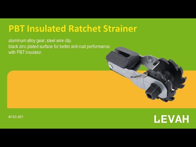 LEVAH -ratchet wire strainer, wire tensioners, fence strainer inline, China Factory Supplier