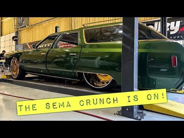 SEMA CRUNCH 2023! Can We Get The Wagon Fired Up Before Leaving For the Final 8 Week Stretch of NPK?!