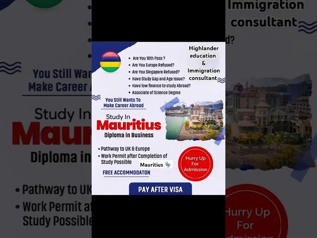 STUDY IN MAURITIUS