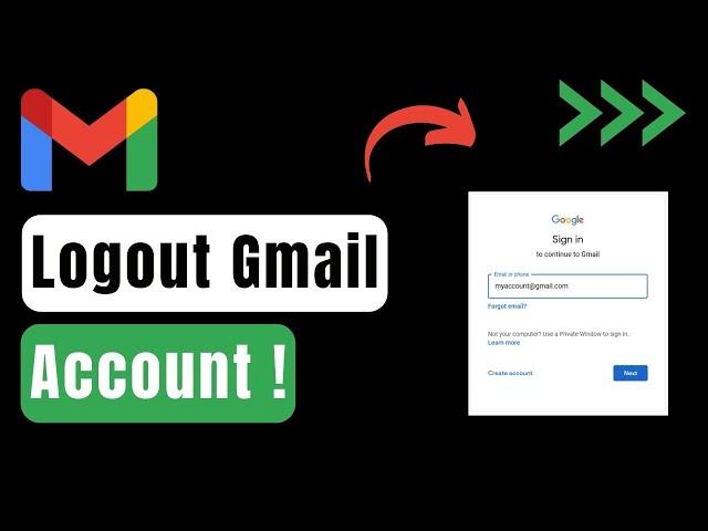 How to Logout Gmail Account