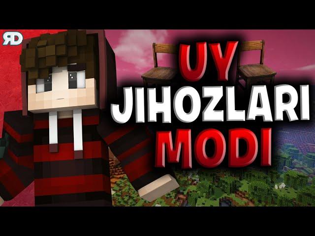 UY JIHOZLARI MODI #2 ◼ MINECRAFT ◼ UZBEKCHA OBZOR