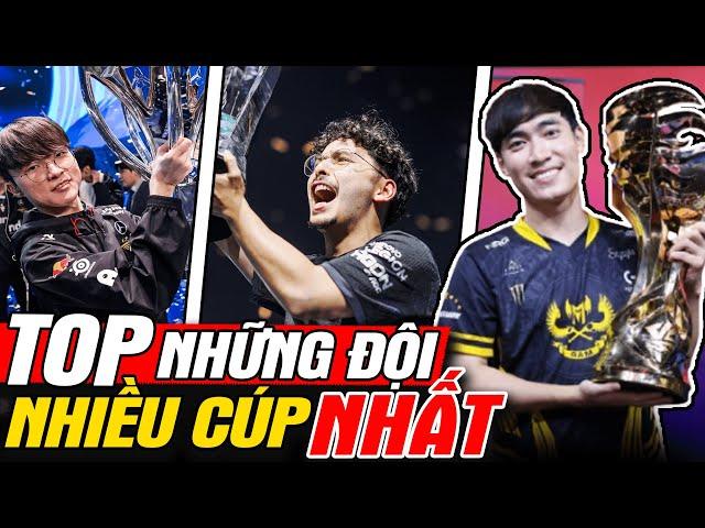 Chuyên Mục Đếm Cúp - Những Đội Tuyển LMHT Vô Địch Nhiều Cúp Nhất | MGN Esports