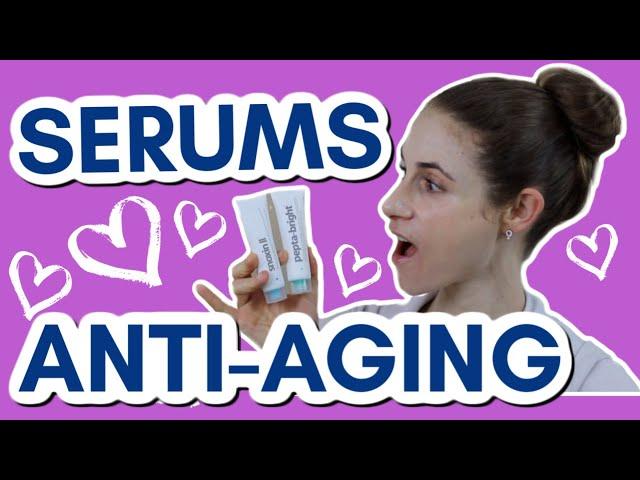 Anti-aging serums from Indeed Labs (Hydraluron, Snoxin II, Pepta-bright, vitamin C24)| Dr Dray