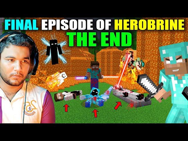 ALL ENTITIES ARE NO MORE  FINALE OF HEROBRINE | LAST BIG FIGHT OF ENTITY 606 - FULL MOVIE