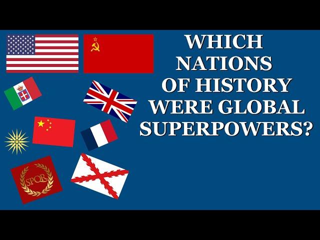 History's Global Superpowers