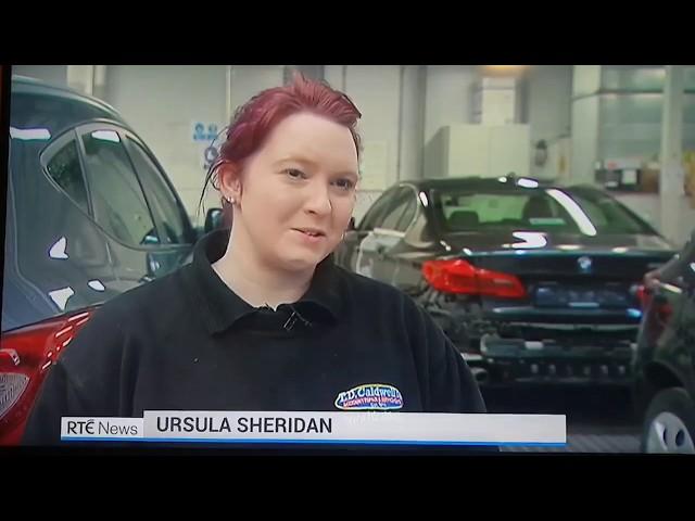 Ursula Sheridan, Vehicle Body Repair Apprentice