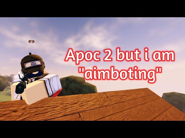 (Apocalypse Rising 2) but i am "aimboting"