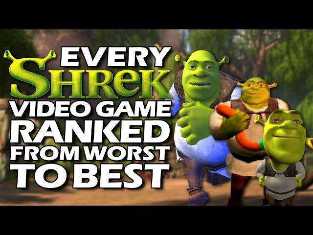 Every Shrek Game Ranked From WORST To BEST