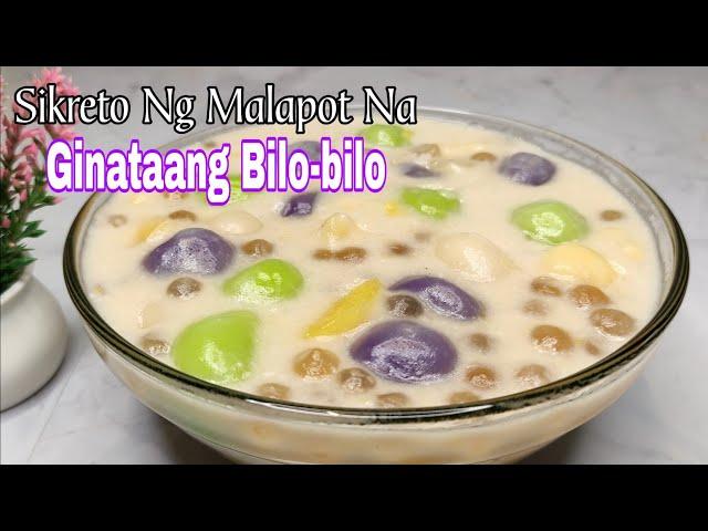 Ginataang Bilo-bilo Recipe | Step by step Procedure | Pinoy Meryenda | WAIS NA NANAY