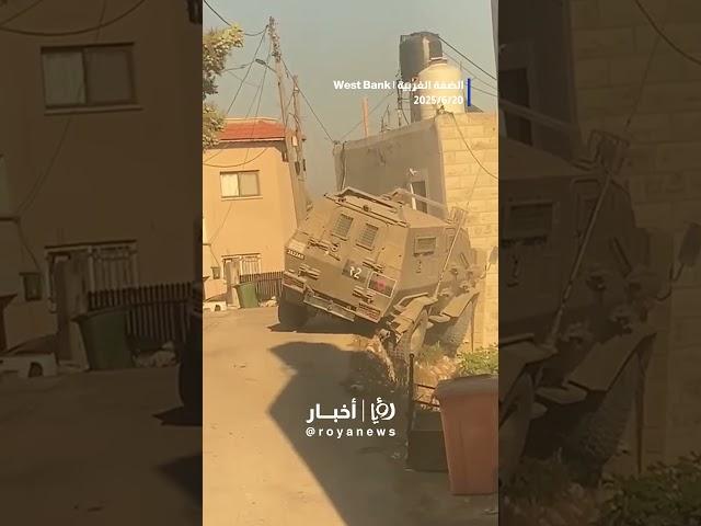 Can't see? Soldier crashes military vehicle into Palestinian home in Jenin village