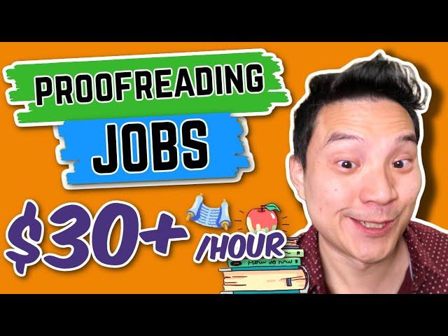 $30/hr Remote Proofreading Jobs For Beginners 2021