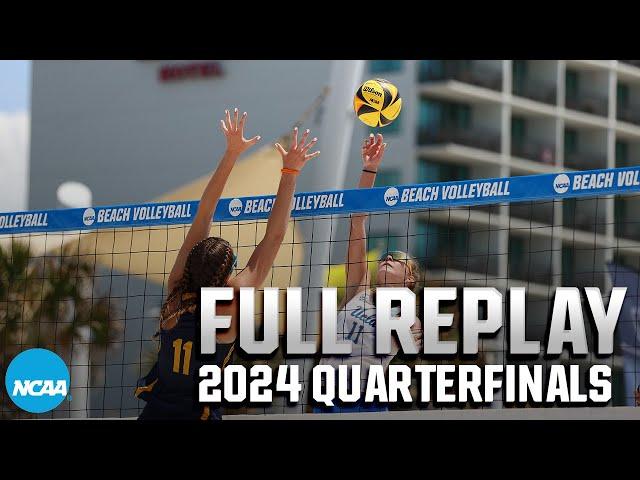 UCLA vs. California: 2024 NCAA beach volleyball quarterfinals | FULL REPLAY