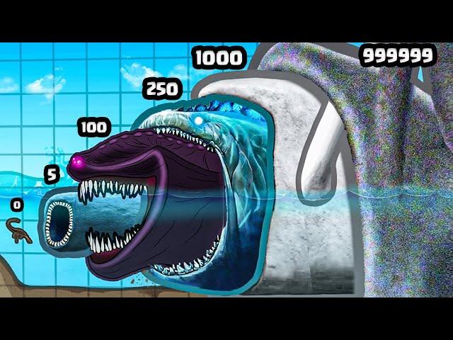 Evolving a SEA MONSTER To STRONGEST!