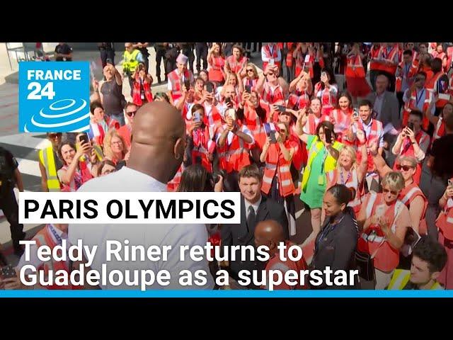 Teddy Riner returns to Guadeloupe as a superstar after winning two Judo gold medals • FRANCE 24