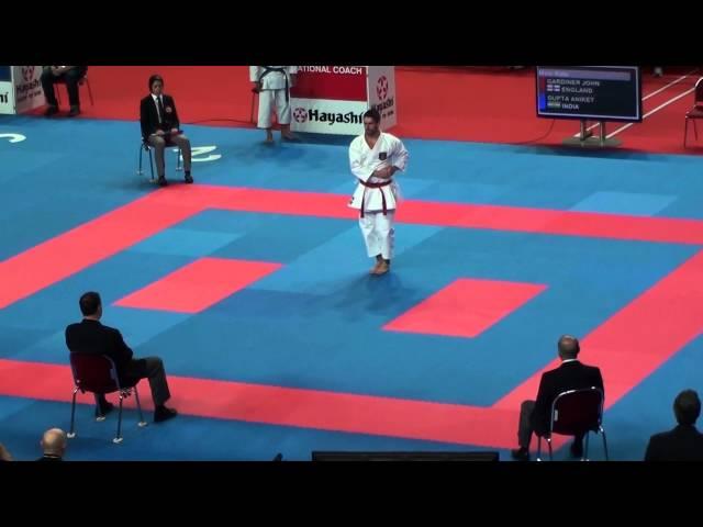 John Gardiner Kata - WKF World Championships 2014 Bremen, Germany