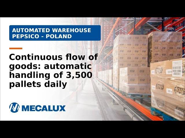 PepsiCo’s automated warehouse in Poland