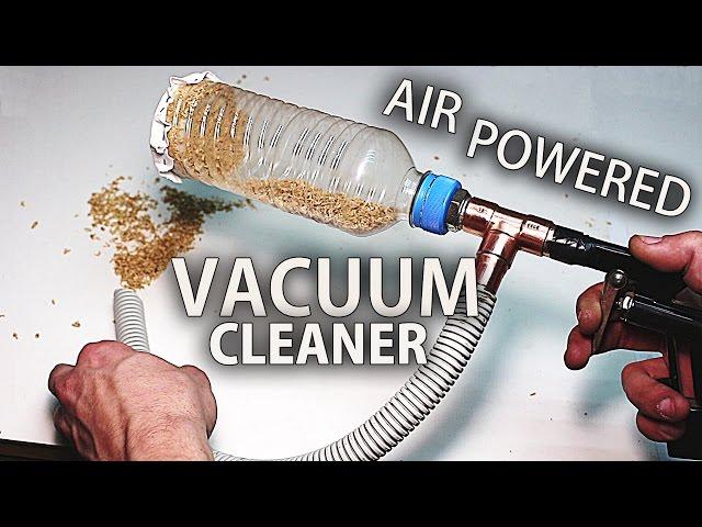 How to Make an Air Powered Mini Vacuum Cleaner - Venturi Effect