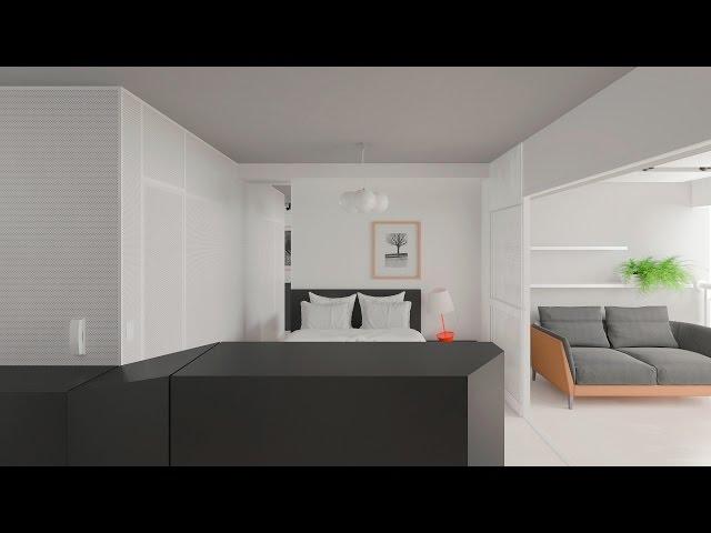 Apartamento pequeno | Projeto Paim | Decoração